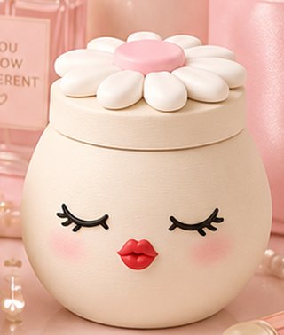 Vanity Trinket Pot